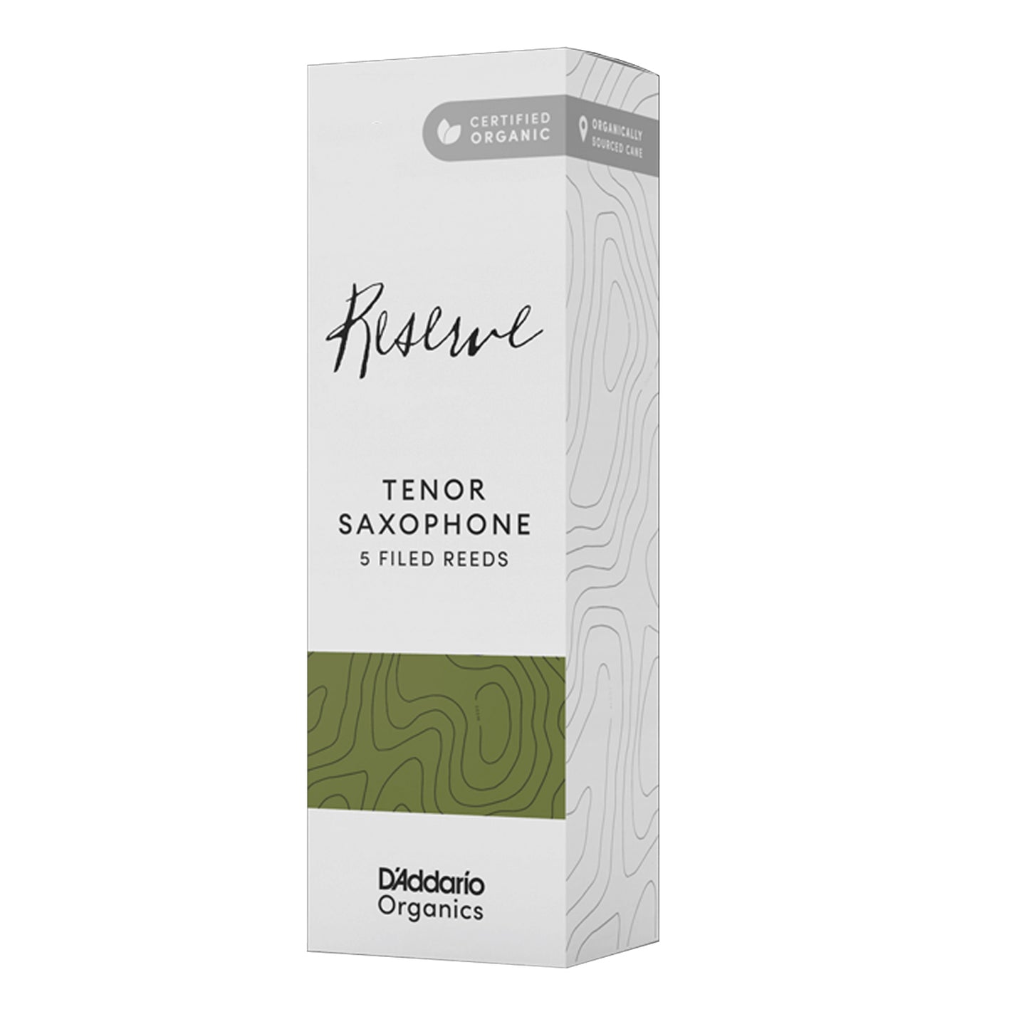 Organic Reserve Tenor Saxophone Reeds Box of 5