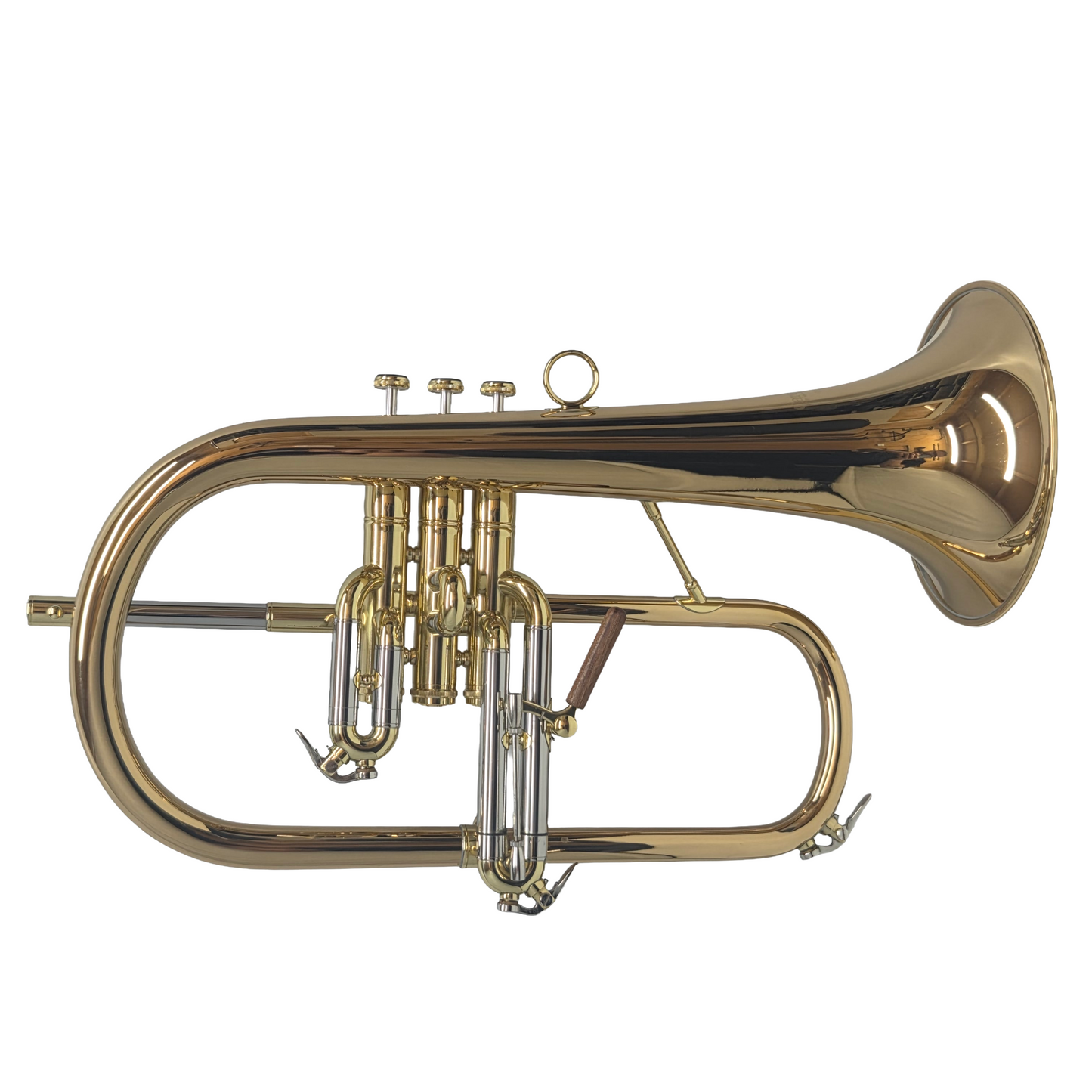 Used Carol Brass Flugel Horn CFL-6200-GSS-Bb-L