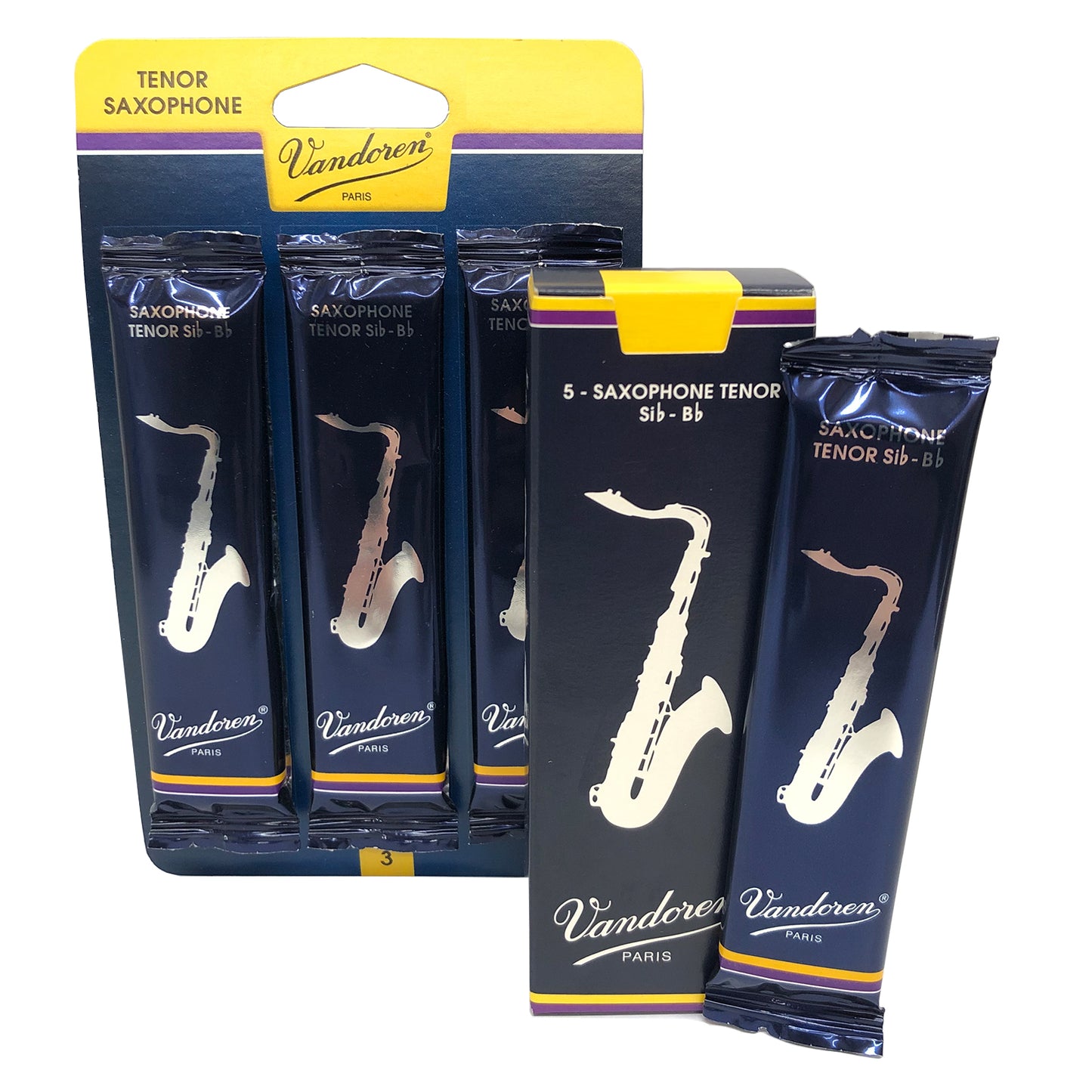 Vandoren Traditional Tenor Sax Reeds
