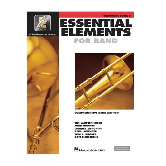 Essential Elements Trombone Book 2 (Bass Clef)