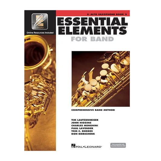 Essential Elements Alto Saxophone (Book 2)