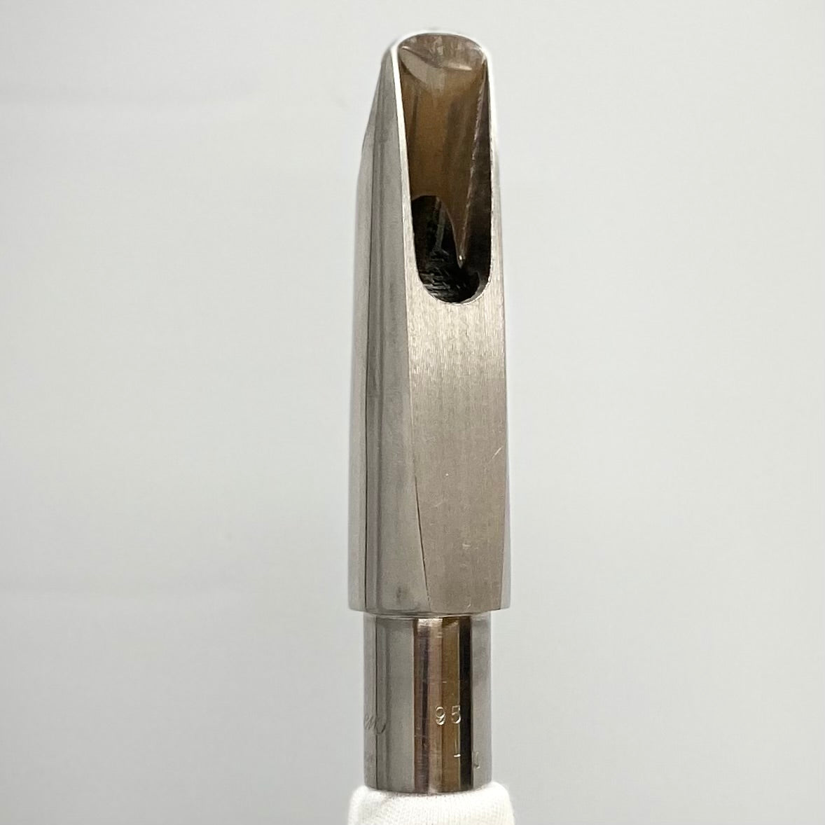 Used Vintage Berg Larsen 95/1M Stainless Steel Tenor Sax Mouthpiece