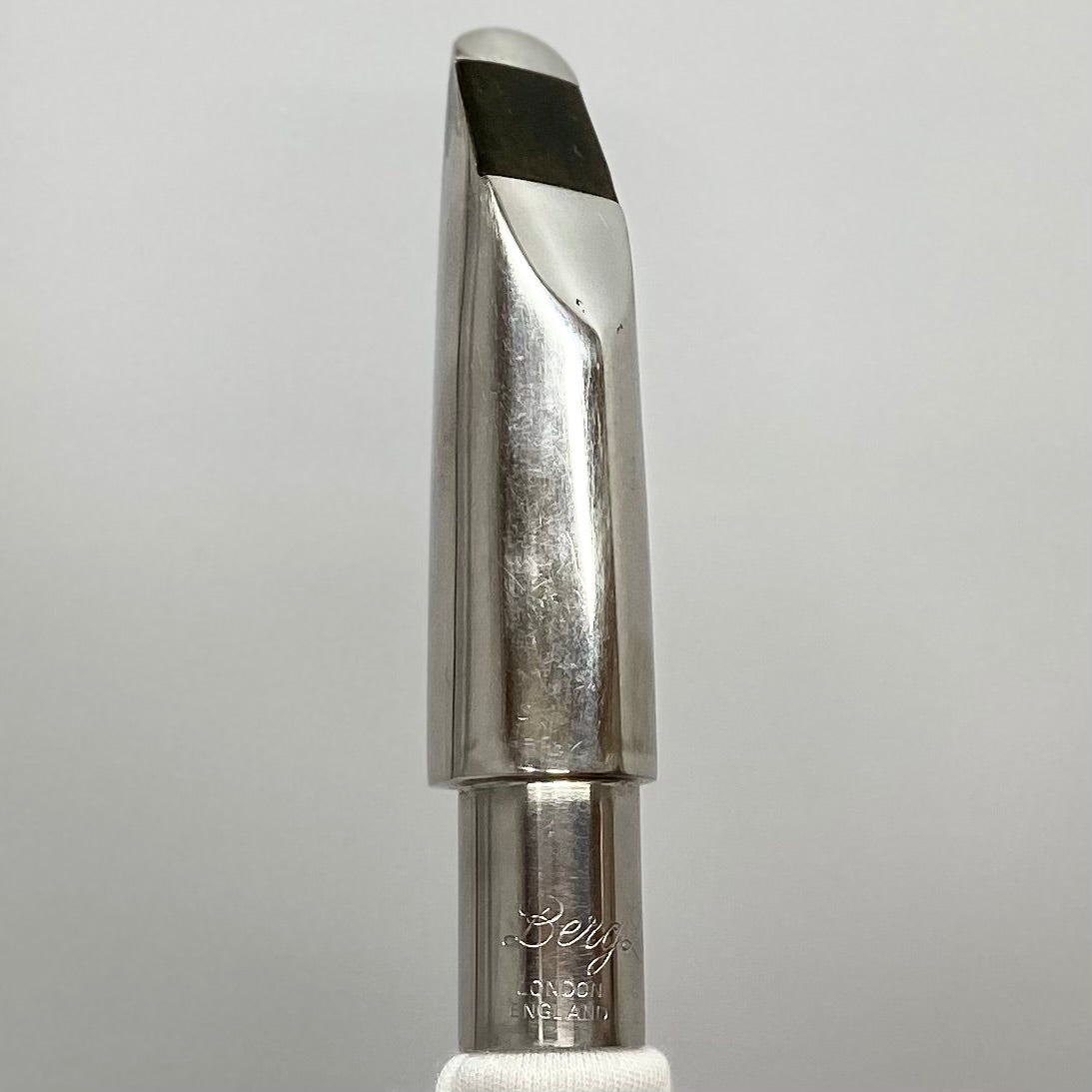 Used Vintage Berg Larsen 95/1M Stainless Steel Tenor Sax Mouthpiece
