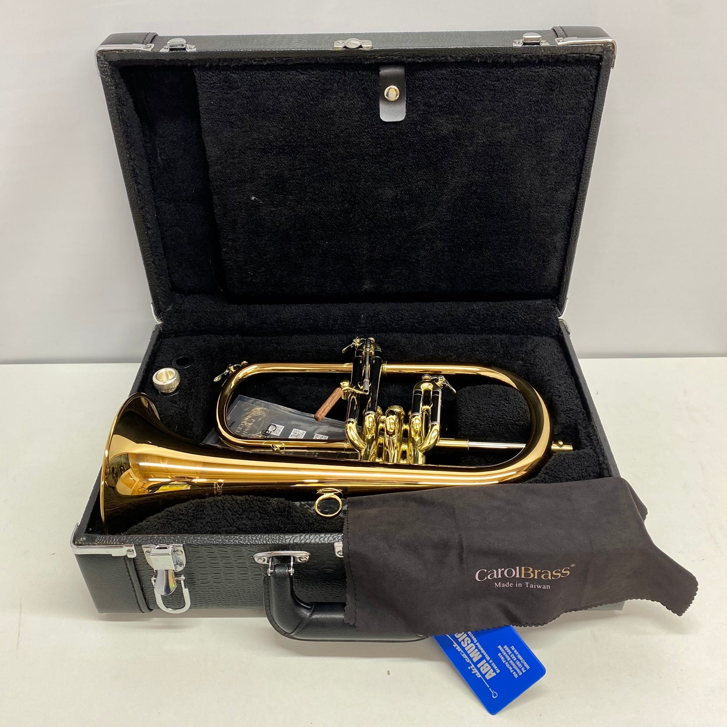 Used Carol Brass Flugel Horn CFL-6200-GSS-Bb-L