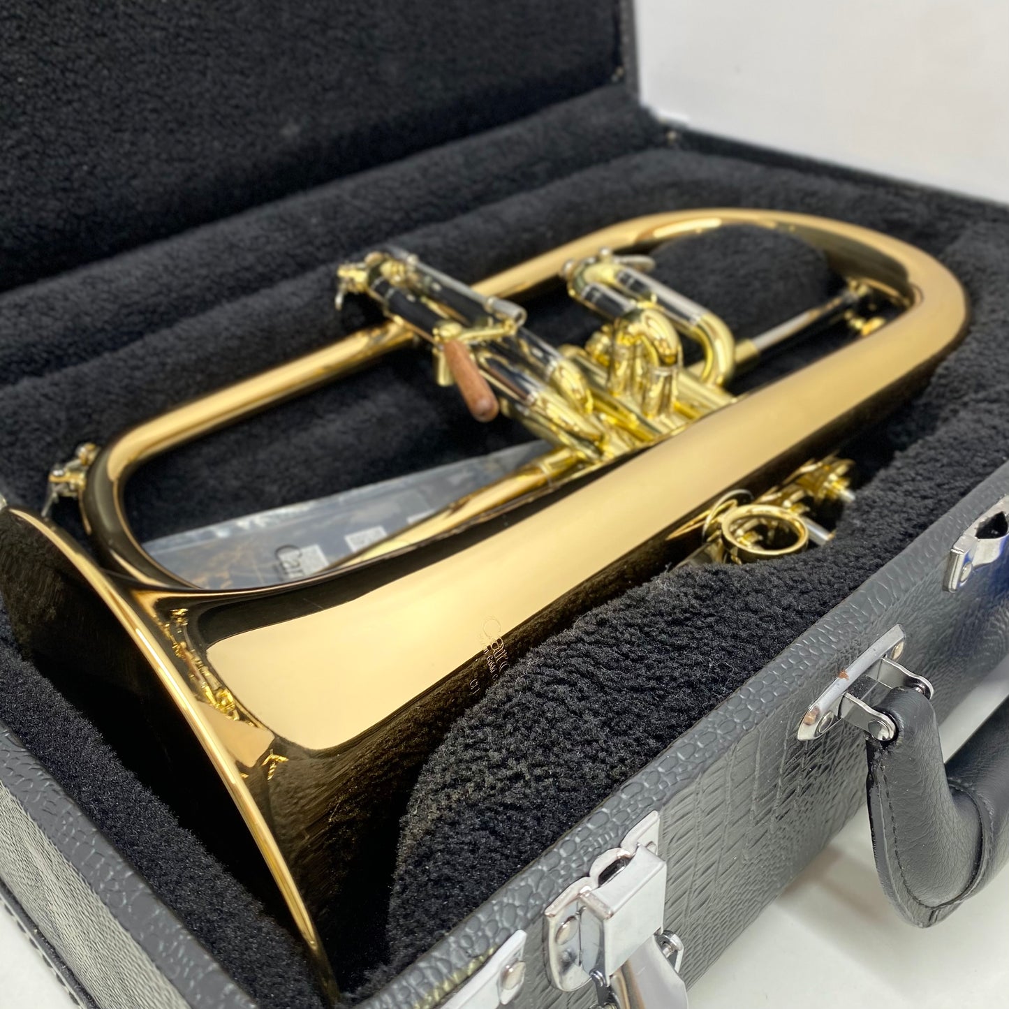 Used Carol Brass Flugel Horn CFL-6200-GSS-Bb-L