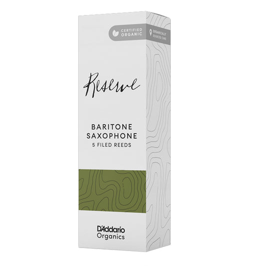 Organic Reserve Baritone Saxophone Reeds Box of 5