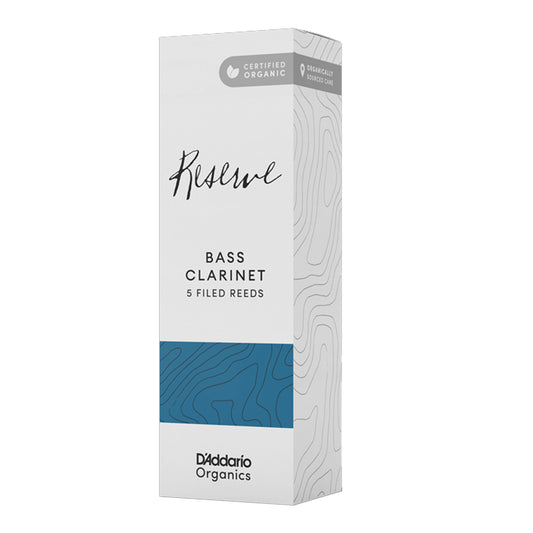Rico Reserve Bass Clarinet Reed (3.0) Box of 5