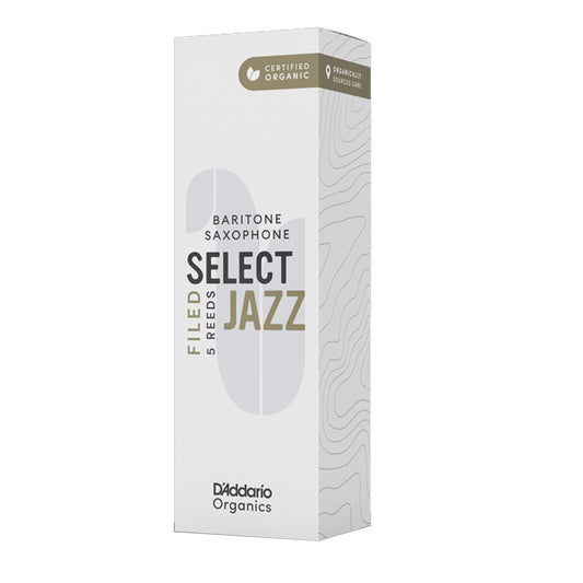 Rico Select Jazz Baritone Sax Reeds Box of 10 (2 Hard)