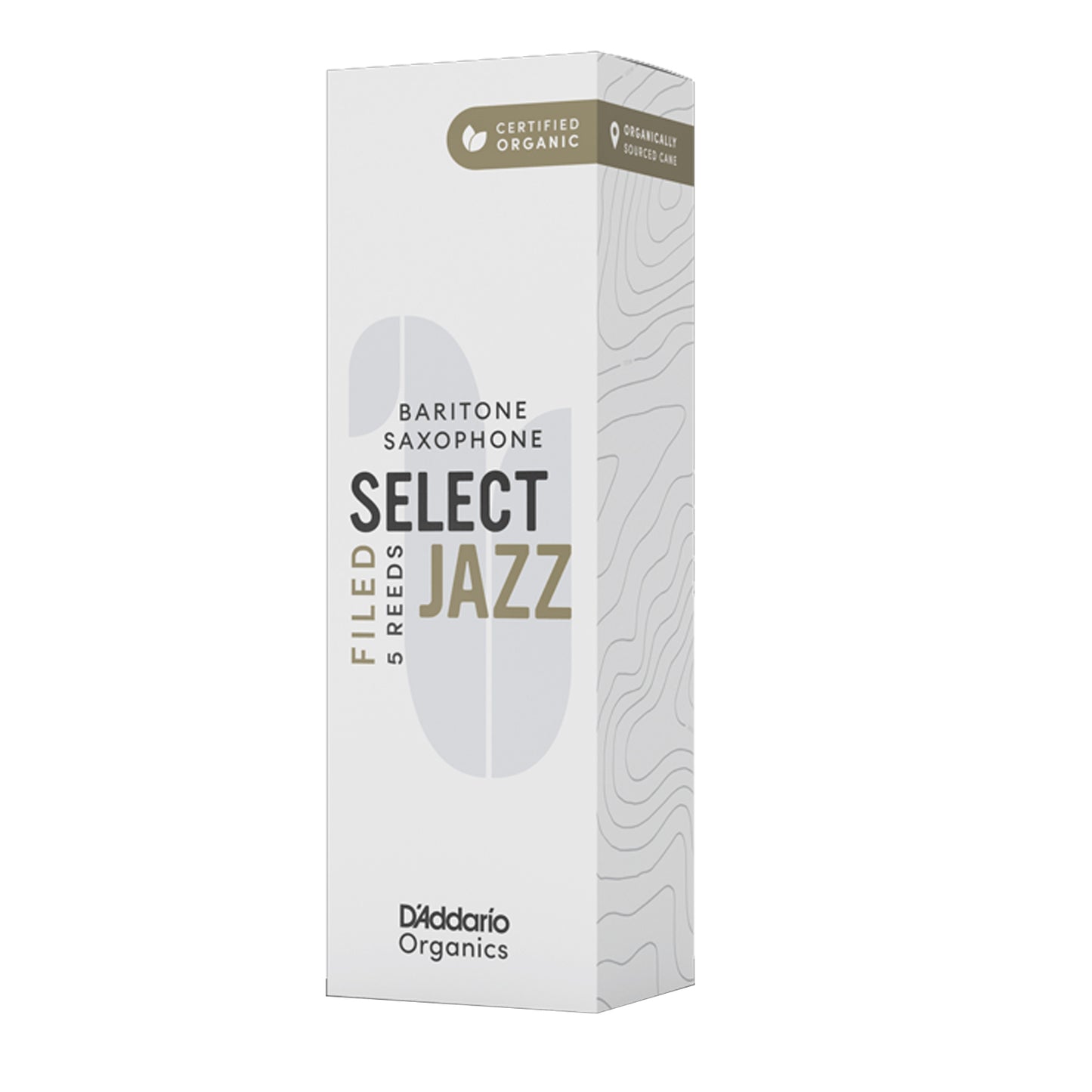 Rico Select Jazz Baritone Sax Reeds Box of 10 (3 Hard)