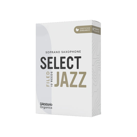 Rico Select Jazz Soprano Sax Reeds Box of 10 (4 Hard)