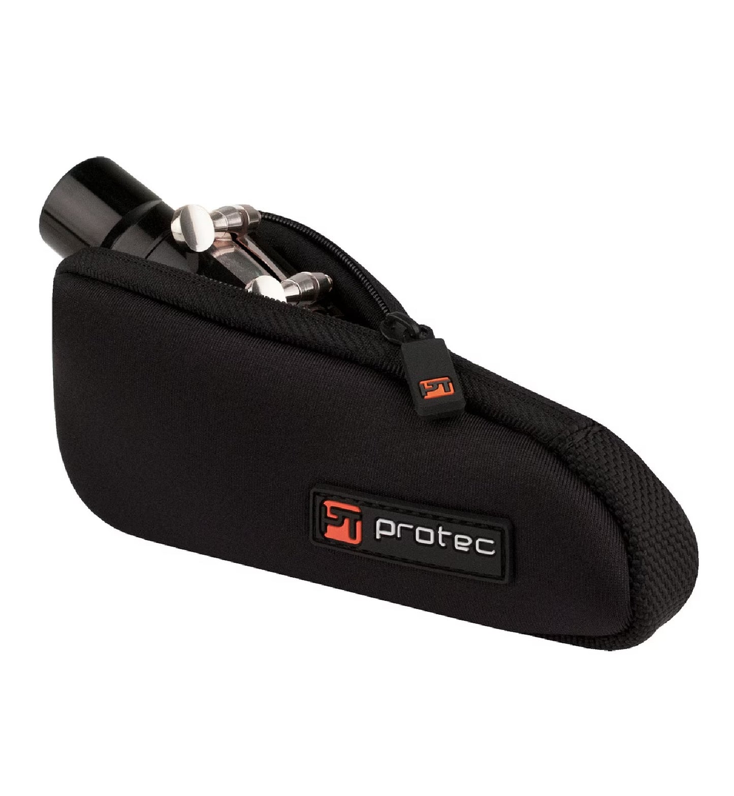 Tuba / Tenor Saxophone Mouthpiece Pouch - Neoprene, Single (Black)
