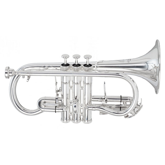 NZWinds WCR-150 Eb Soprano Cornet, Silver Plated